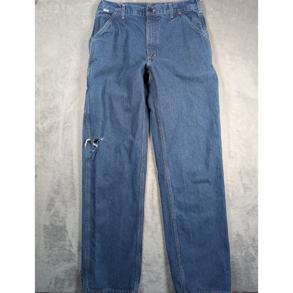 Carhartt NFPA 2112 Flame Resistant Jeans Men 34x36 Rugged Carpenter Construction